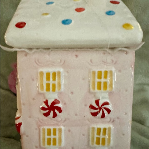 12 STRAWBERRY ST. CHRISTMAS HOLIDAY GINGERBREAD CANDY HOUSE COOKIE JAR/CANISTER - Picture 7 of 14